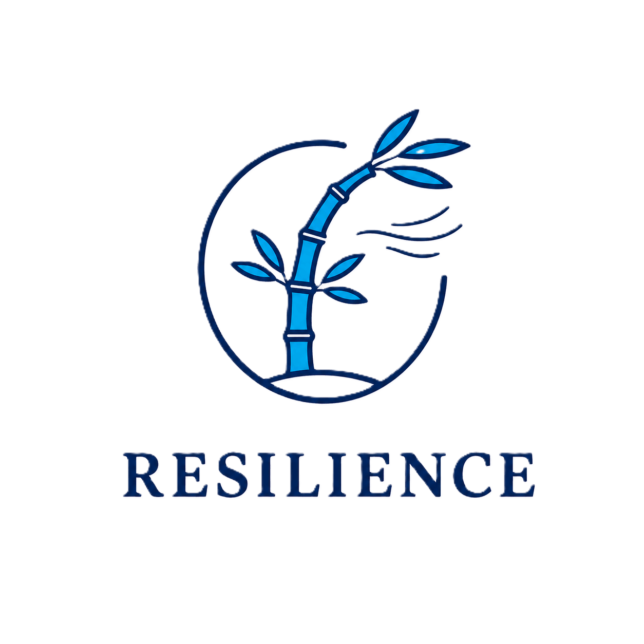 Resilience — bamboo bending in the wind